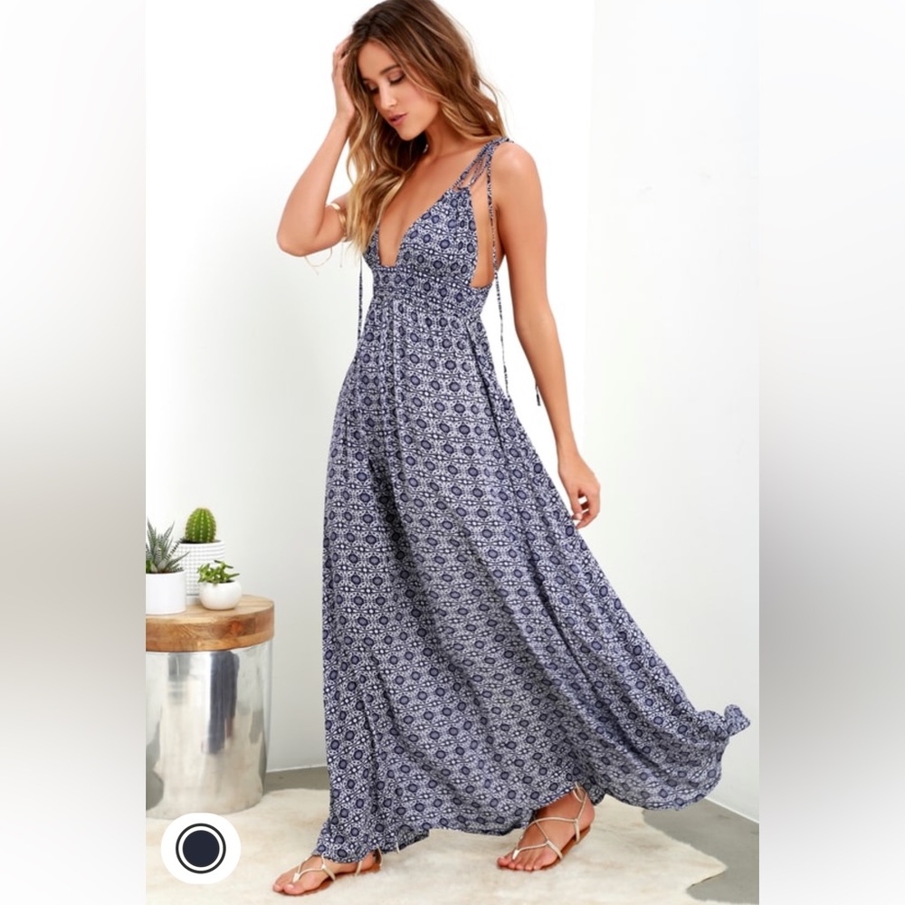 Tie Strap Maxi Dress
